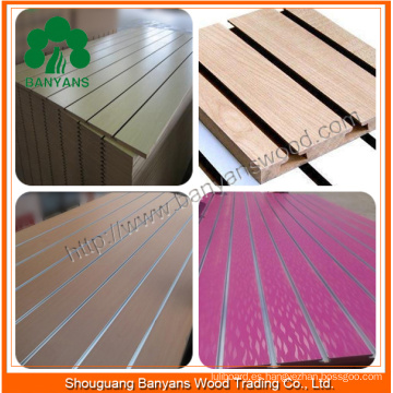 Groove MDF con Melamine Face Thickness 12mm -18mm